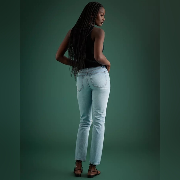 AE77 premium ripped Mom jeans - Picture 3 of 11